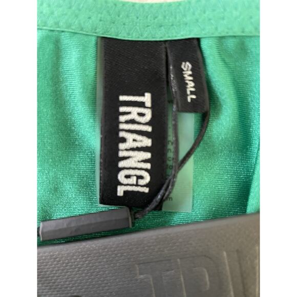 Triangl Swim Vinca String Bikini Bottom Swimwear Sparkle Jade Green - Picture 11 of 12